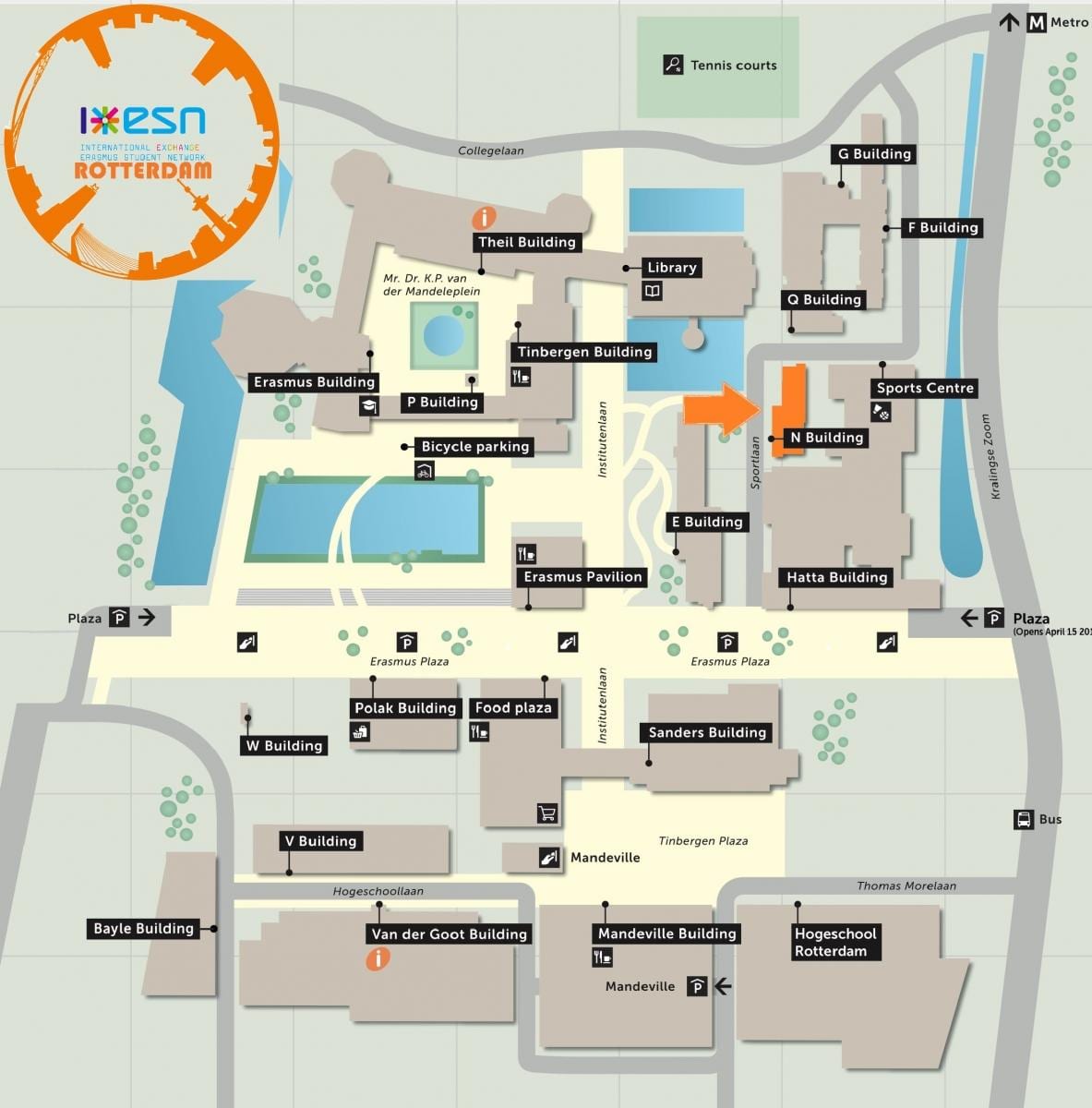 Зураг erasmus university Роттердам 